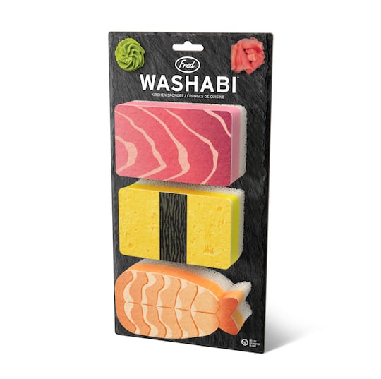 Fred&#xAE; Washabi&#x2122; Kitchen Sponges